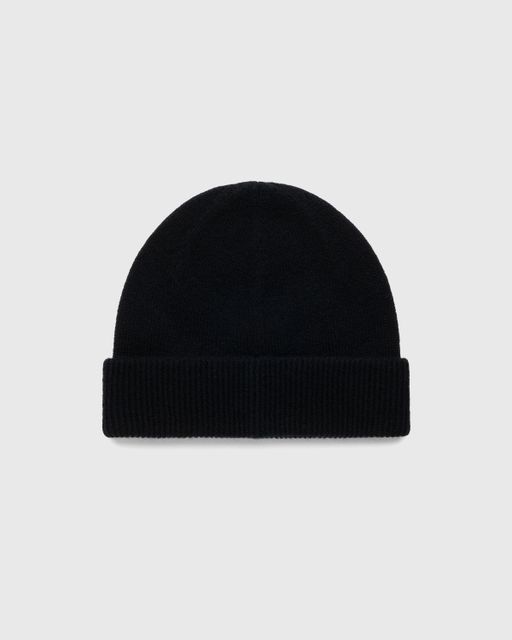 Acne Studios Small Face Logo Beanie Black Highsnobiety Shop