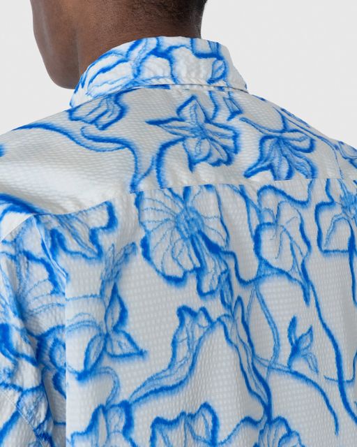 Dries Van Noten Cassidye Shirt Blue Highsnobiety Shop