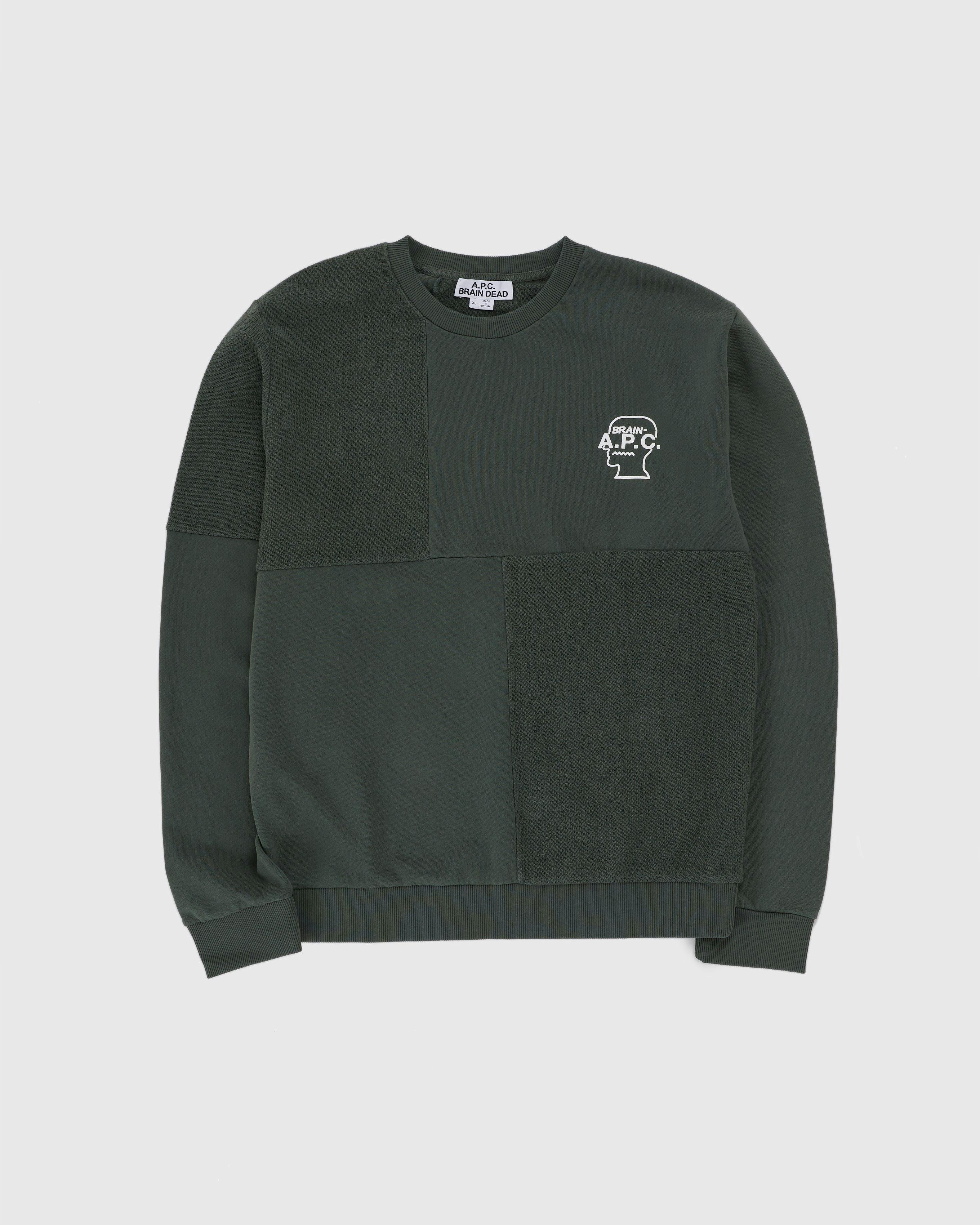 Brain Dead x A.P.C. - Pony Grey Green - Clothing - Green - Image 1