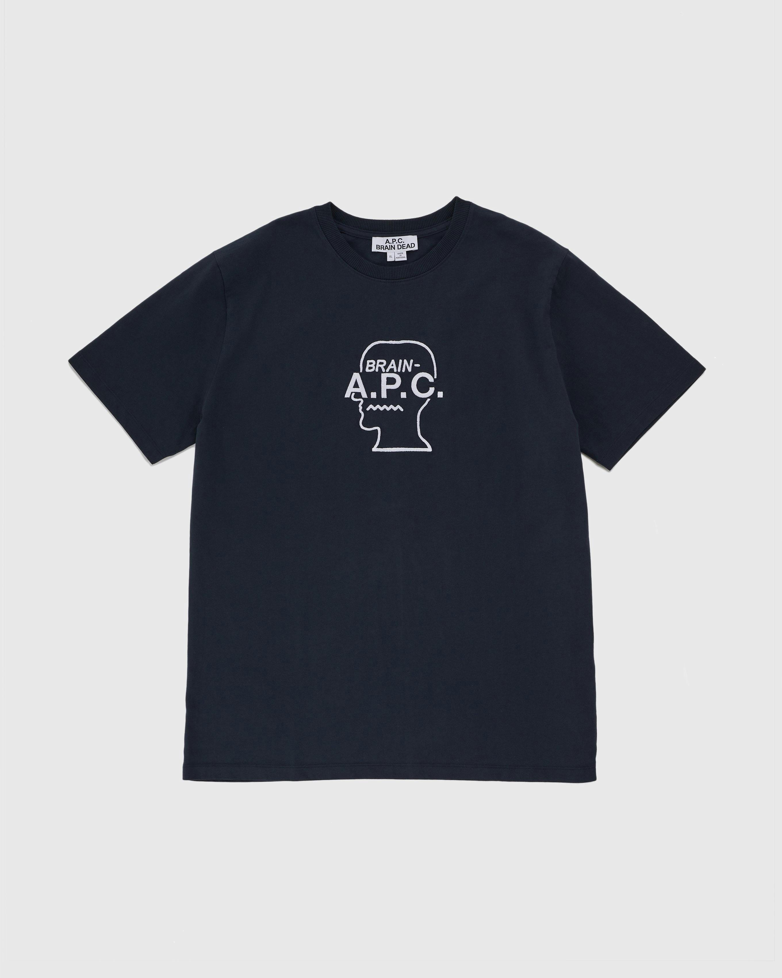 Brain Dead x A.P.C. - Spooky Dark Navy - Clothing - Blue - Image 1