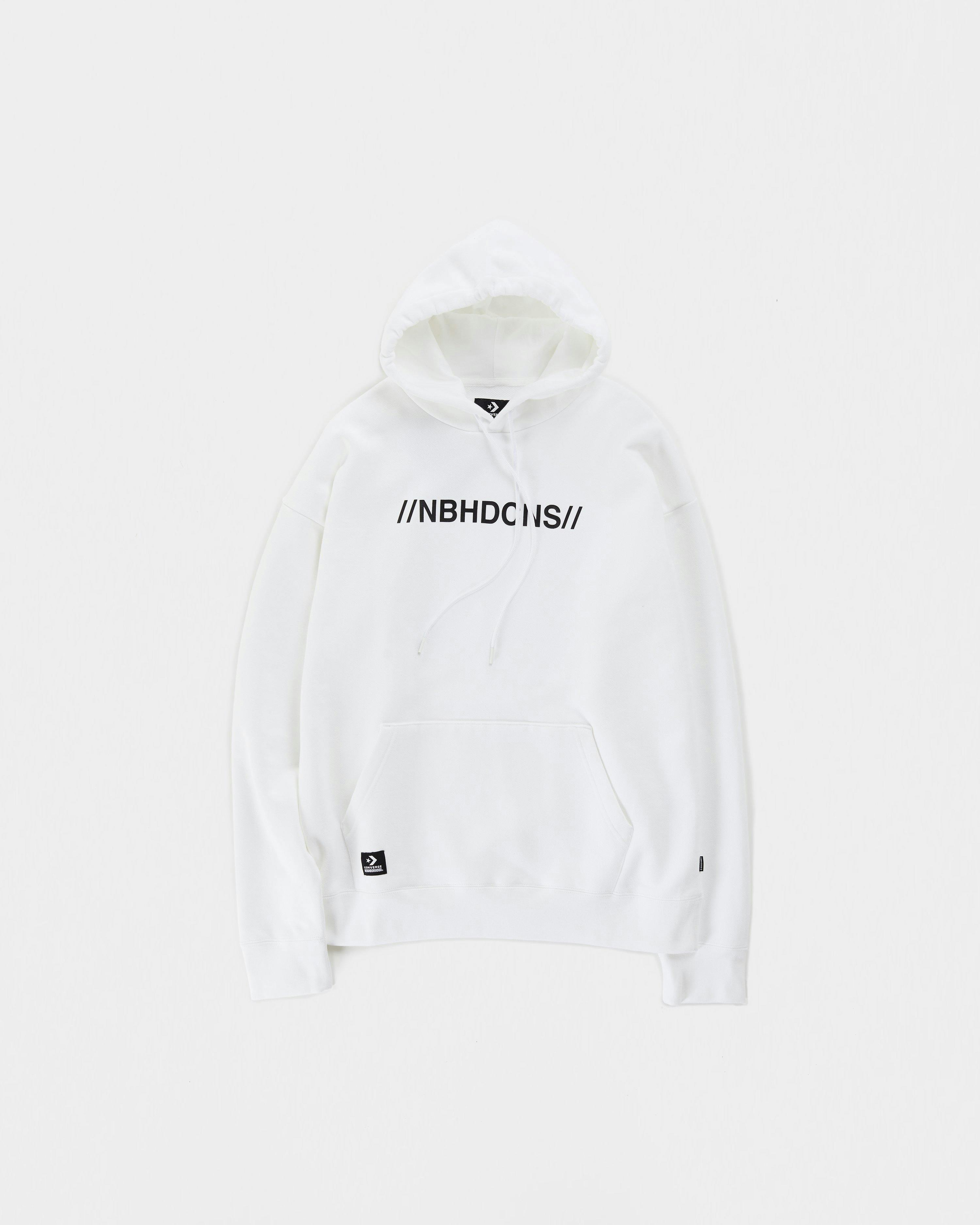 NBHD x Converse - White Hoodie - Clothing - White - Image 1