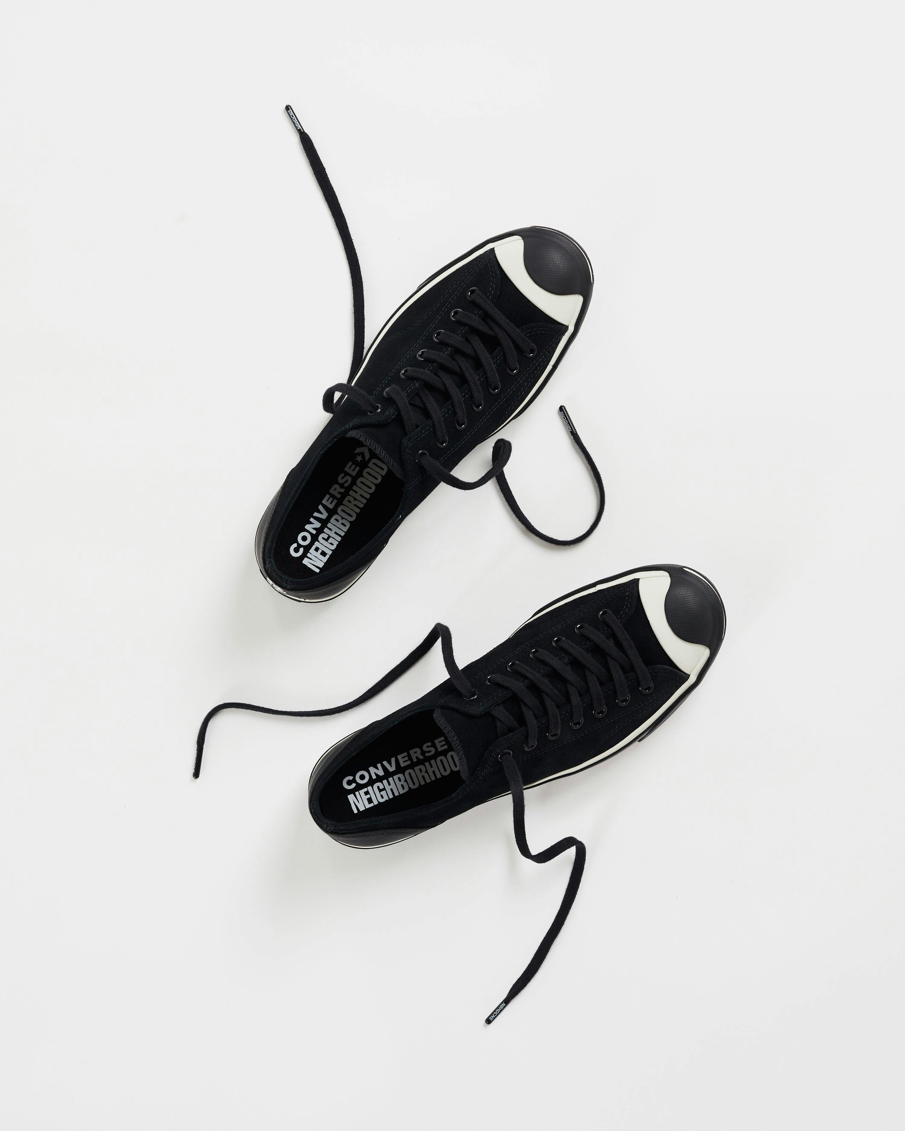 NBHD x Converse - Jack Purcell Black - Footwear - Black - Image 1