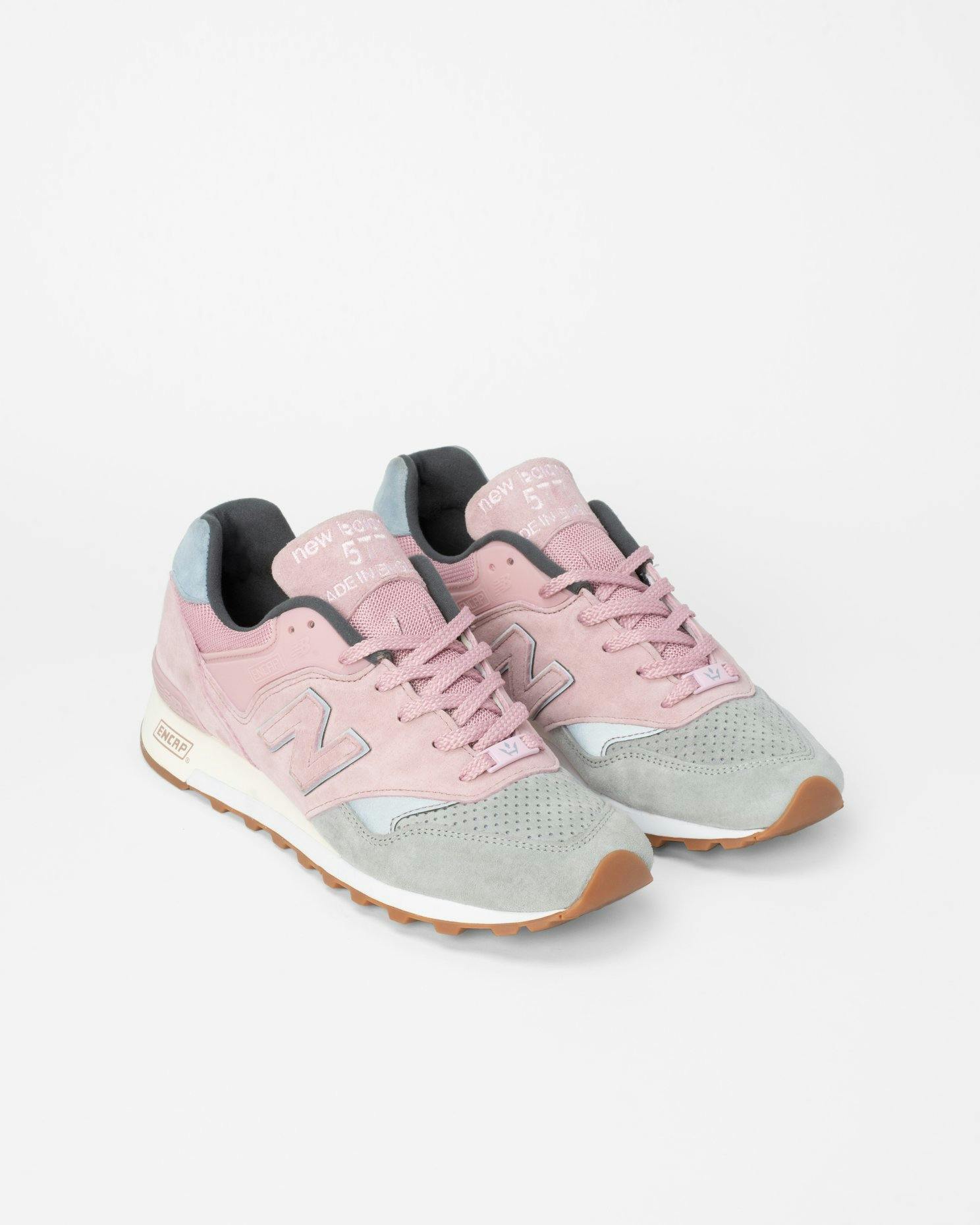 Highsnobiety x New Balance - 577 Pink/Grey - Sneakers - Pink - Image 1