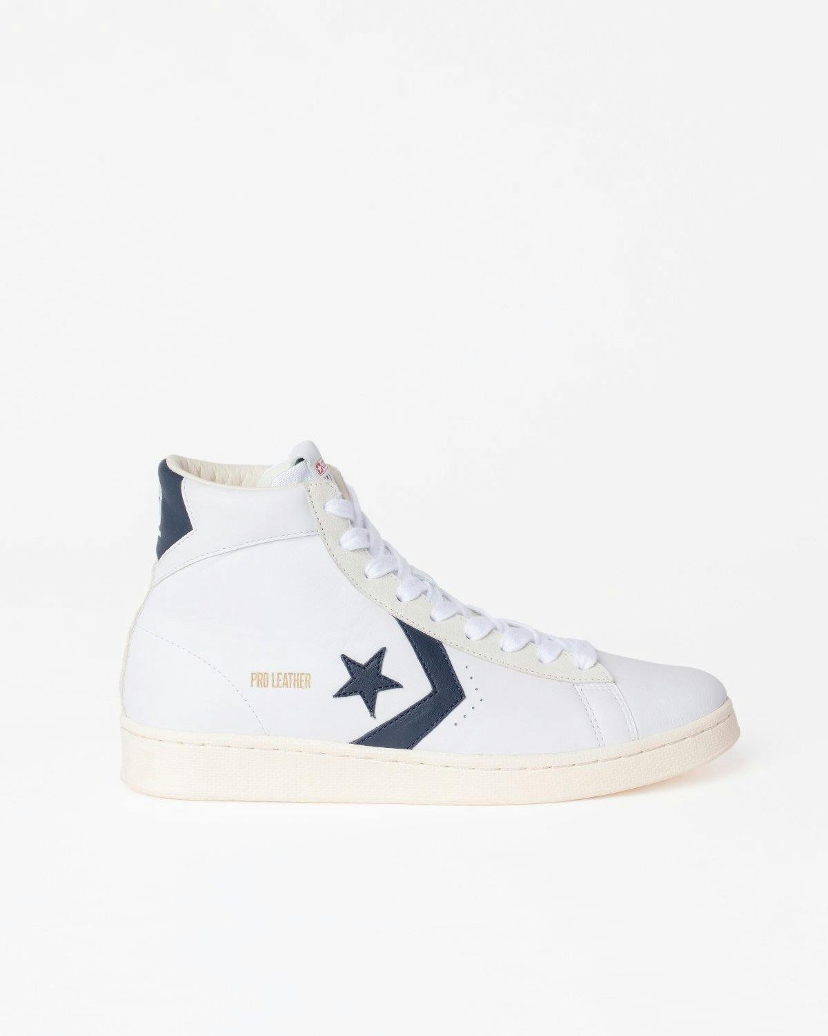 Converse - Pro Leather OG Mid White/Obsidian/Egret - Footwear - White - Image 1