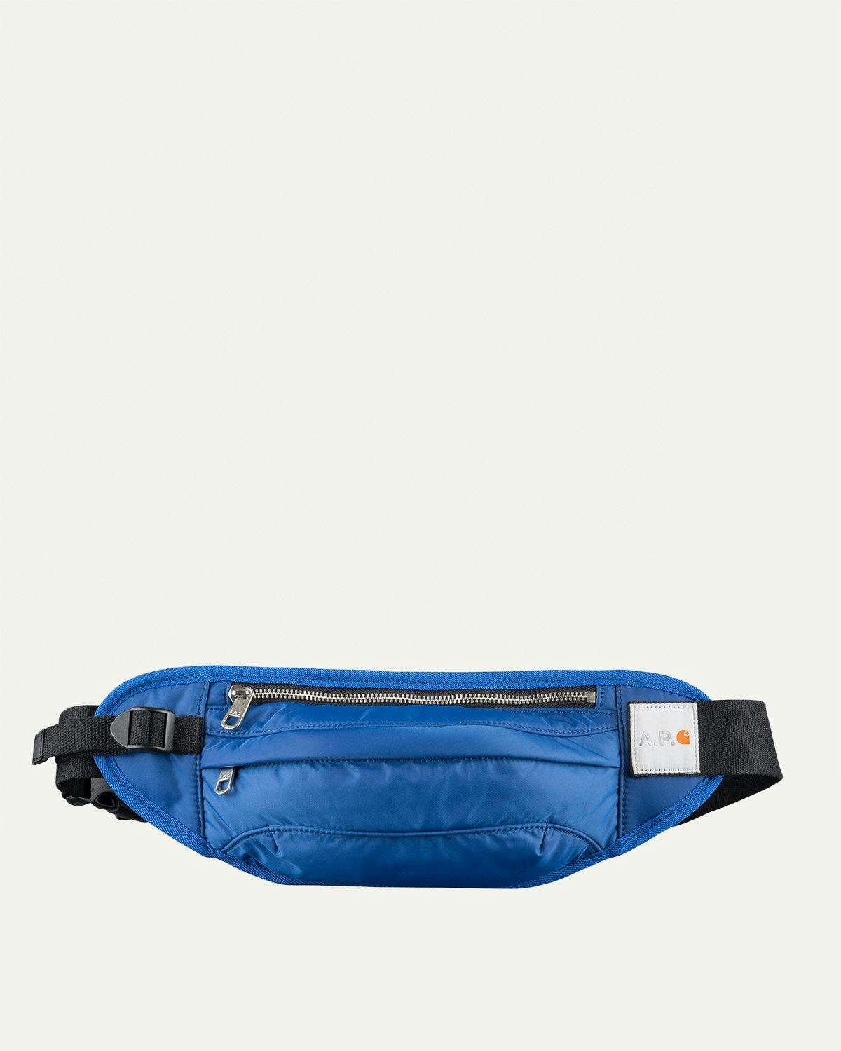 A.P.C. x Carhartt WIP - Shawn Hip Bag Indigo - Accessories - Blue - Image 1