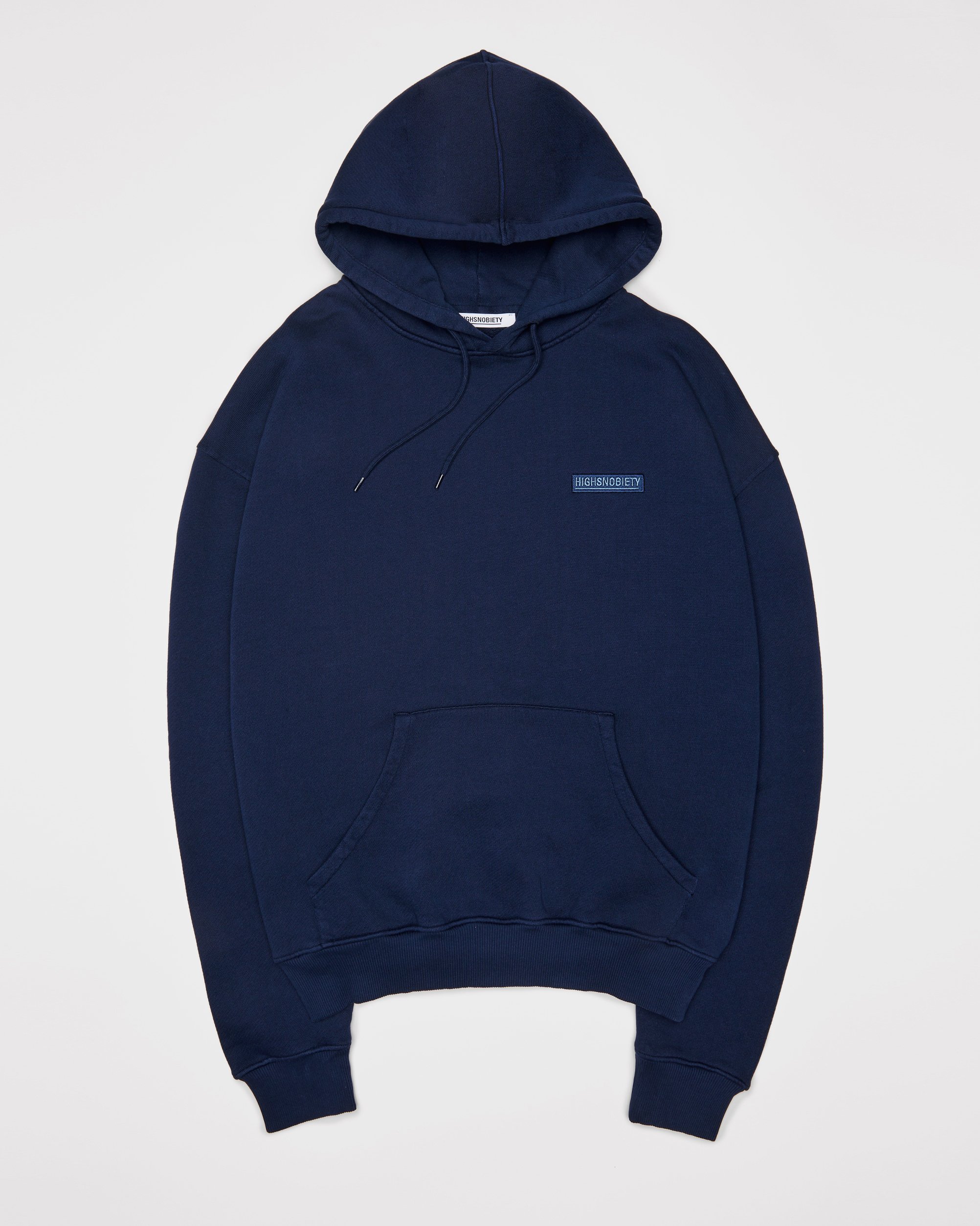 Highsnobiety - Staples Hoodie Navy - Clothing - Blue - Image 1