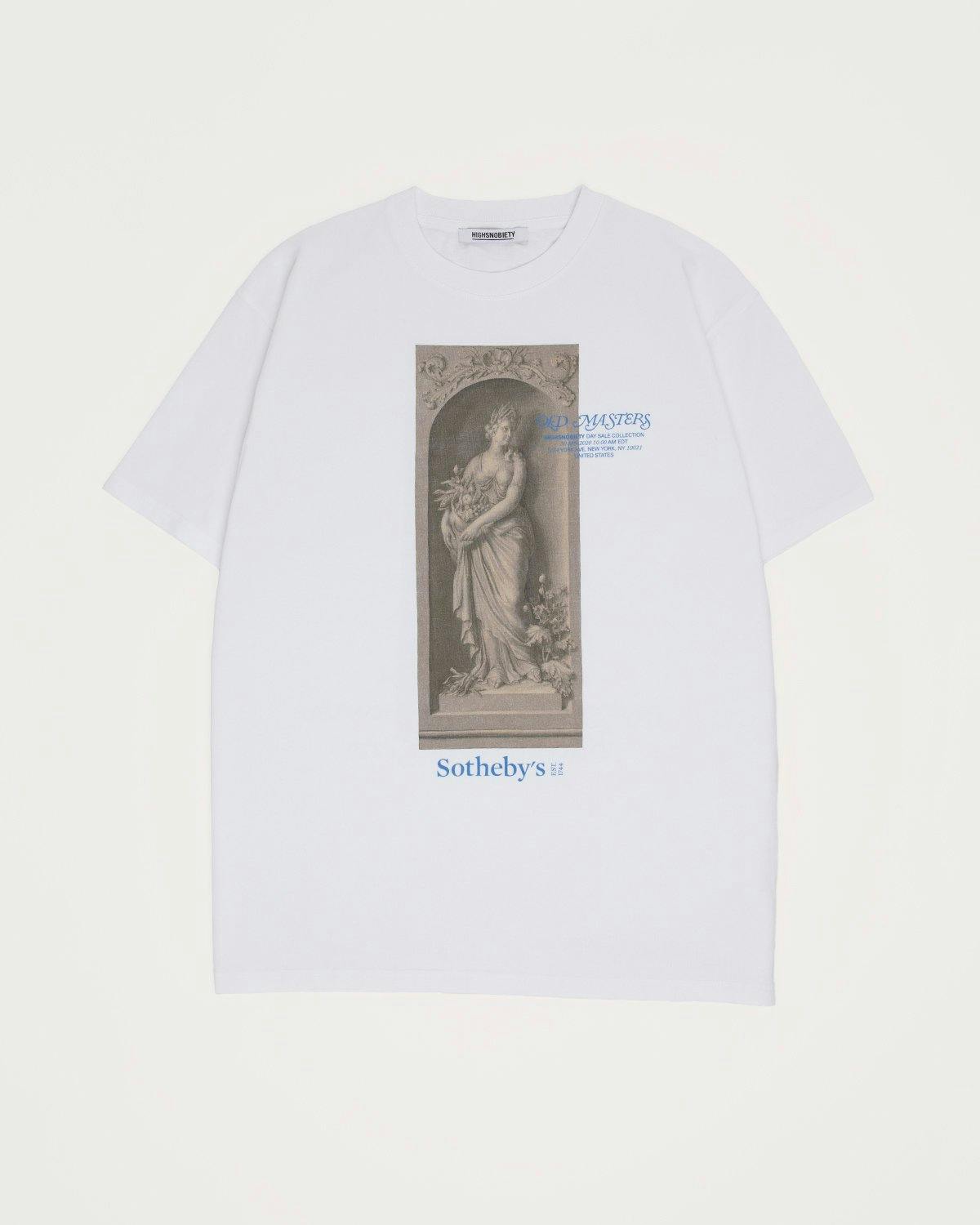 Sothebys x Highsnobiety - T-Shirt White Dutch School - Clothing - White - Image 1