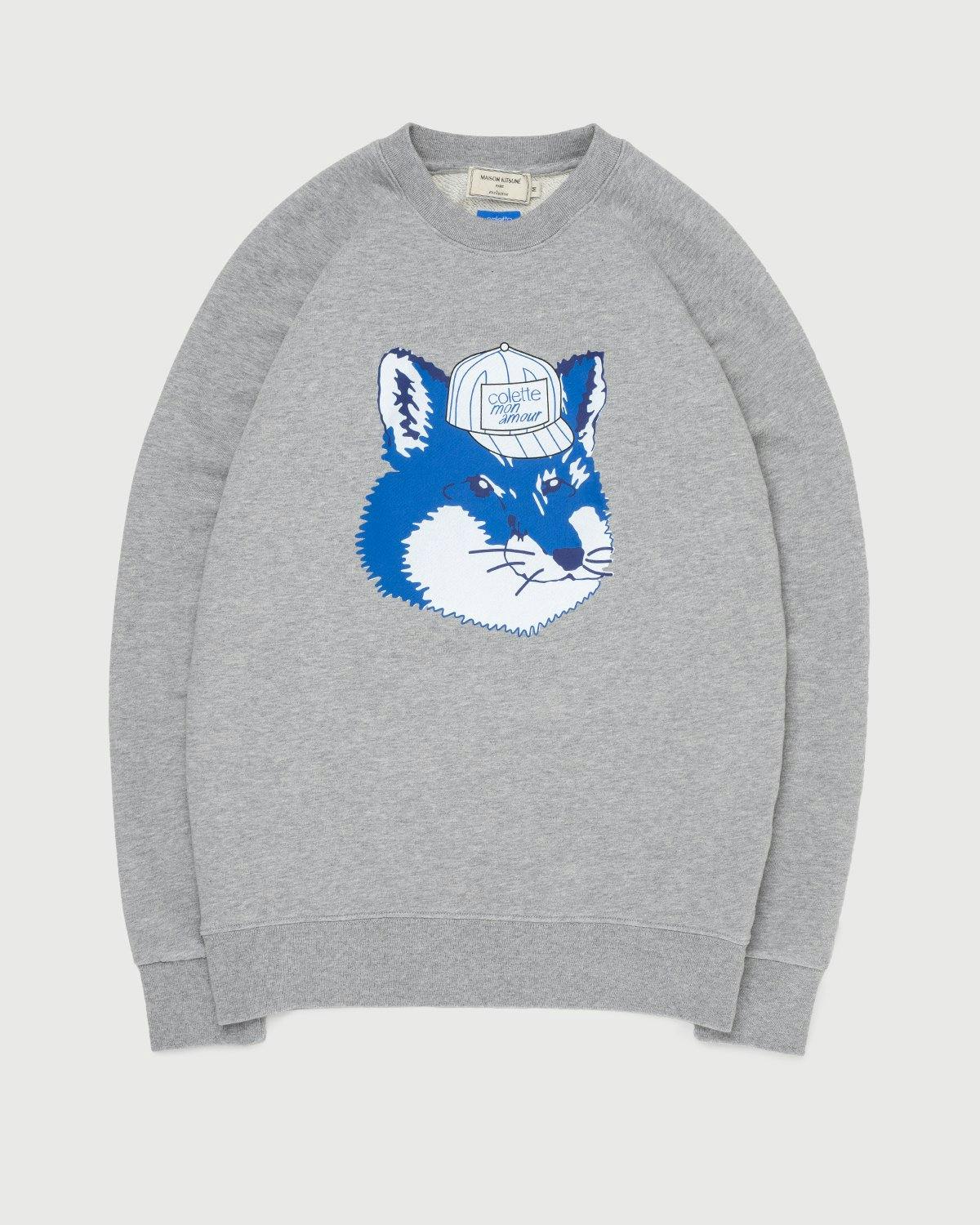 Colette Mon Amour x Maison Kitsune - Crewneck Grey - Clothing - Grey - Image 1