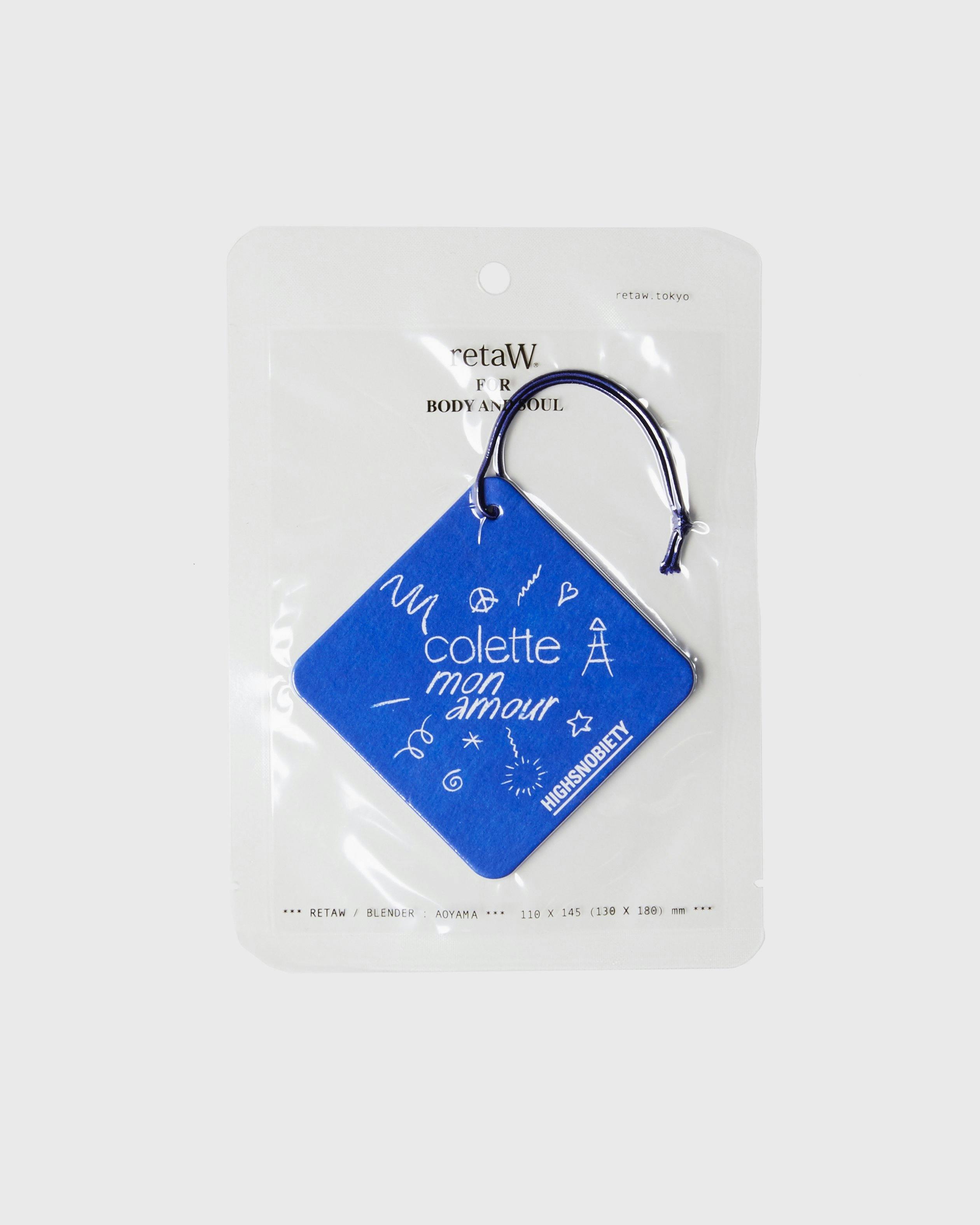 Colette Mon Amour - retaW Car Fragrance Tag - Lifestyle - Blue - Image 1