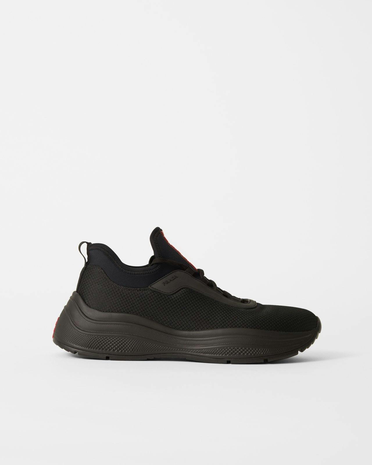 Prada - Men's Mesh Runner - Footwear - Black - Image 1