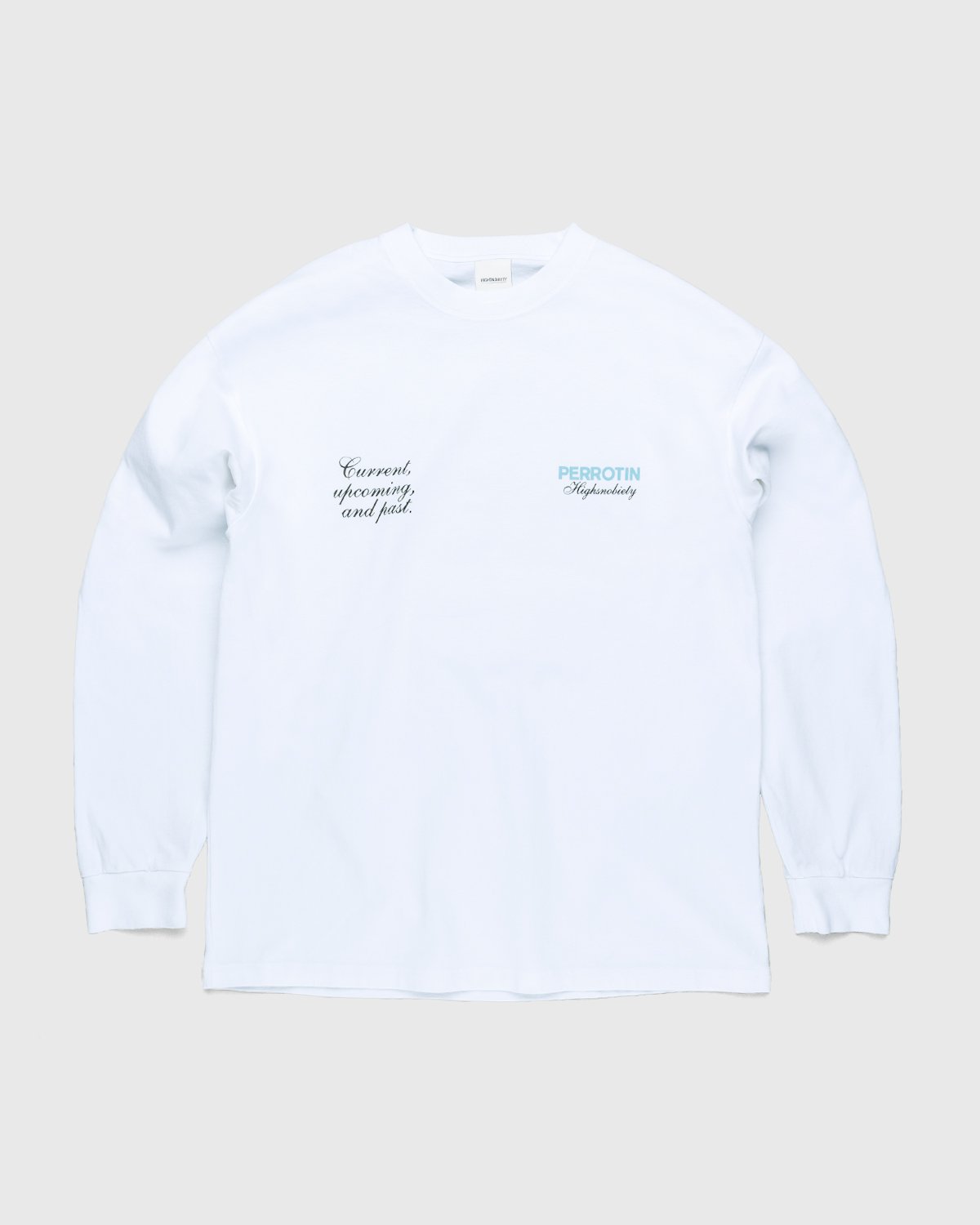 Highsnobiety - Not In Paris 3 x Galerie Perrotin Longsleeve White - Clothing - White - Image 1