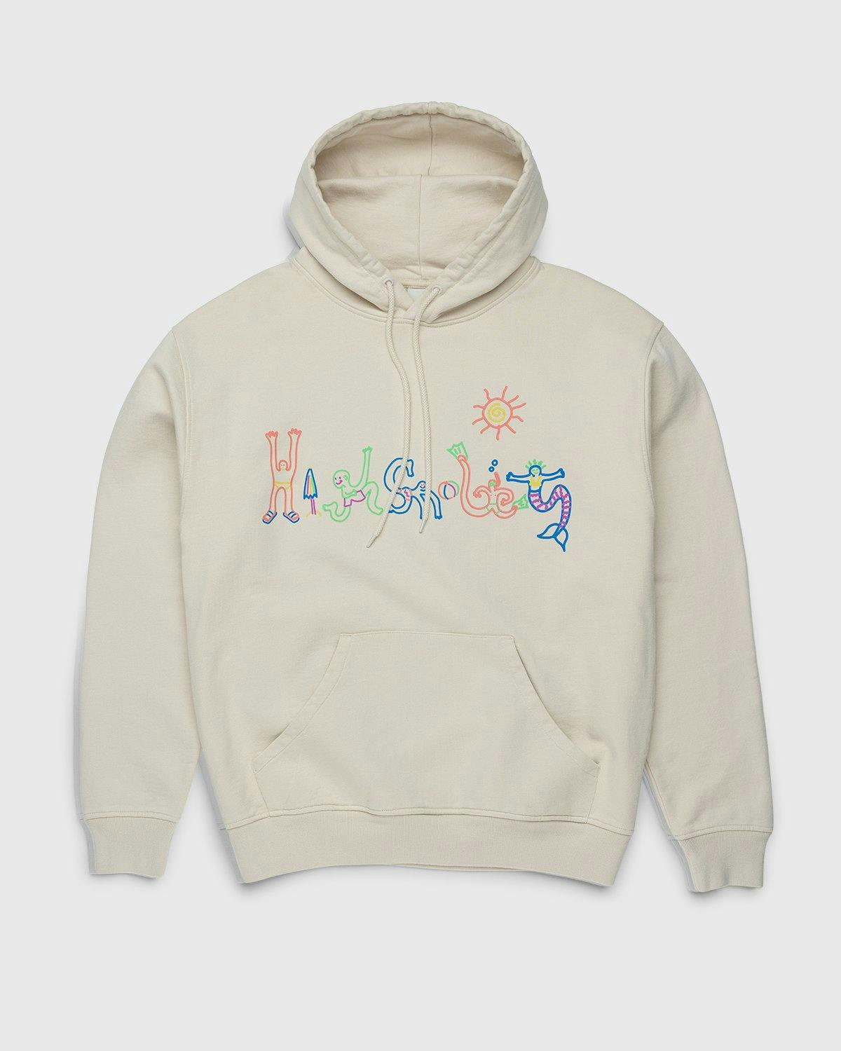 Highsnobiety - BeachFriendz Hoodie Eggshell - Clothing - Beige - Image 1