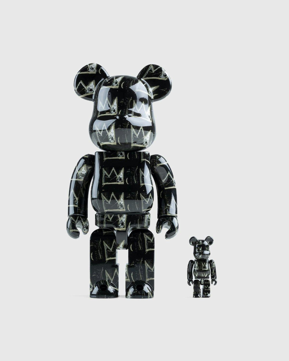 Medicom - Be@rbrick Jean-Michel Basquiat #8 100% and 400% Set - Lifestyle - Black - Image 1