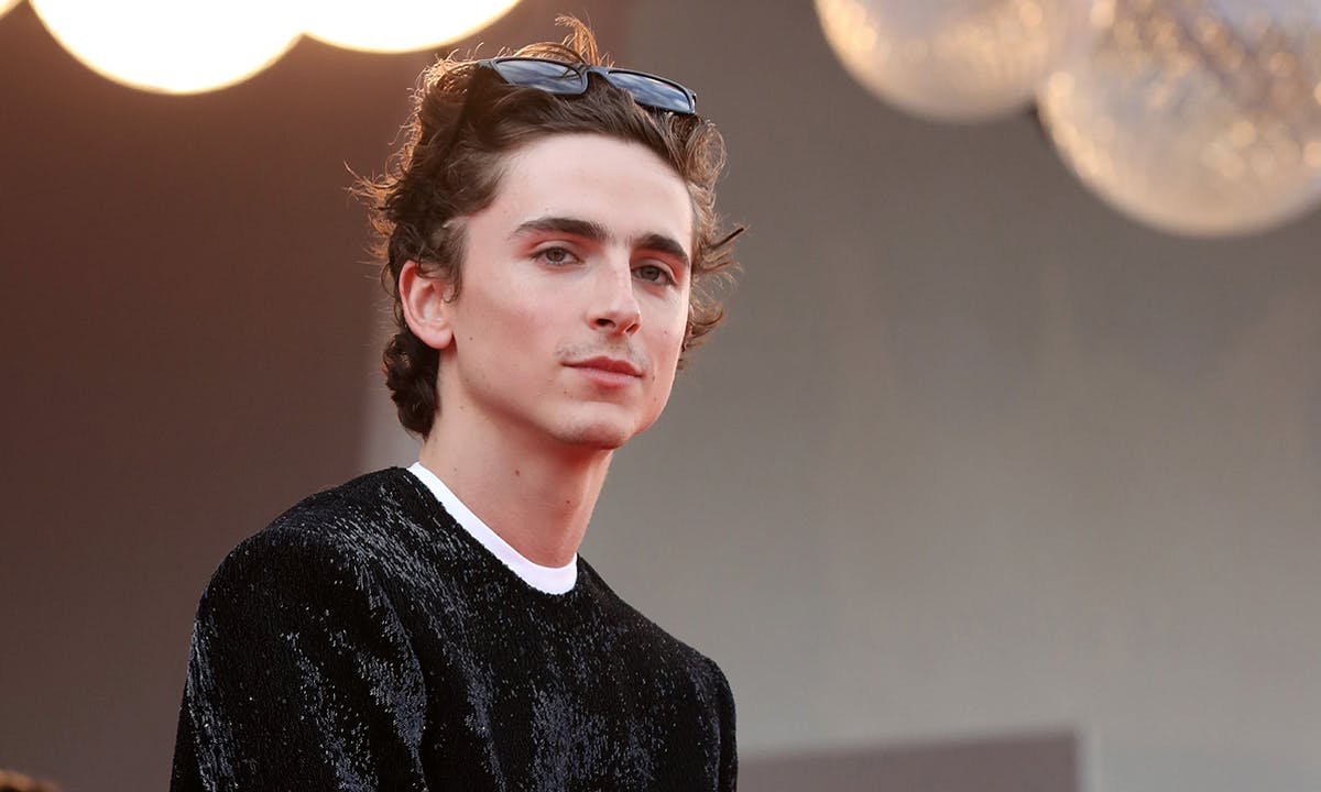 Timothée Chalamet Wore Sequins and Sunglasses at the 'Dune' Premiere