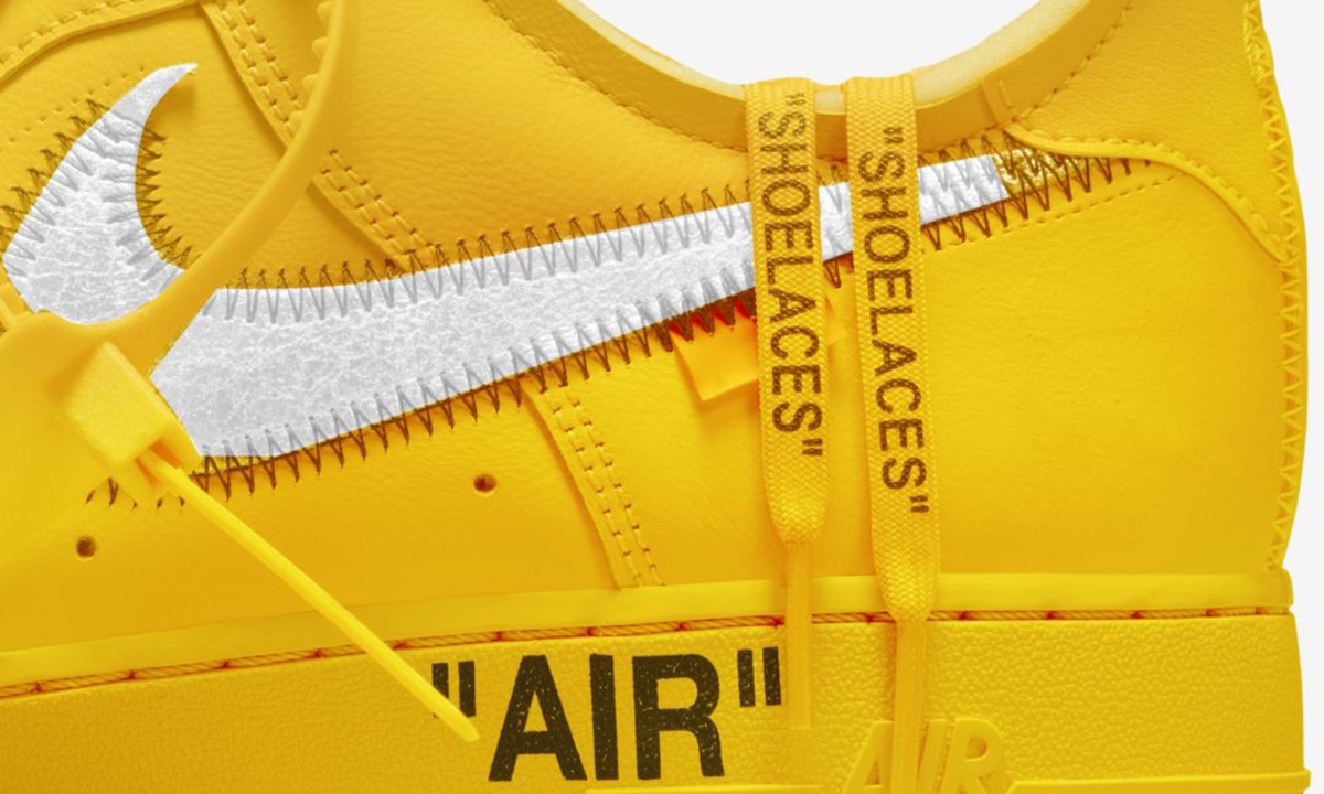 Nike Air Force 1 '07 x Off-White – Canary Yellow