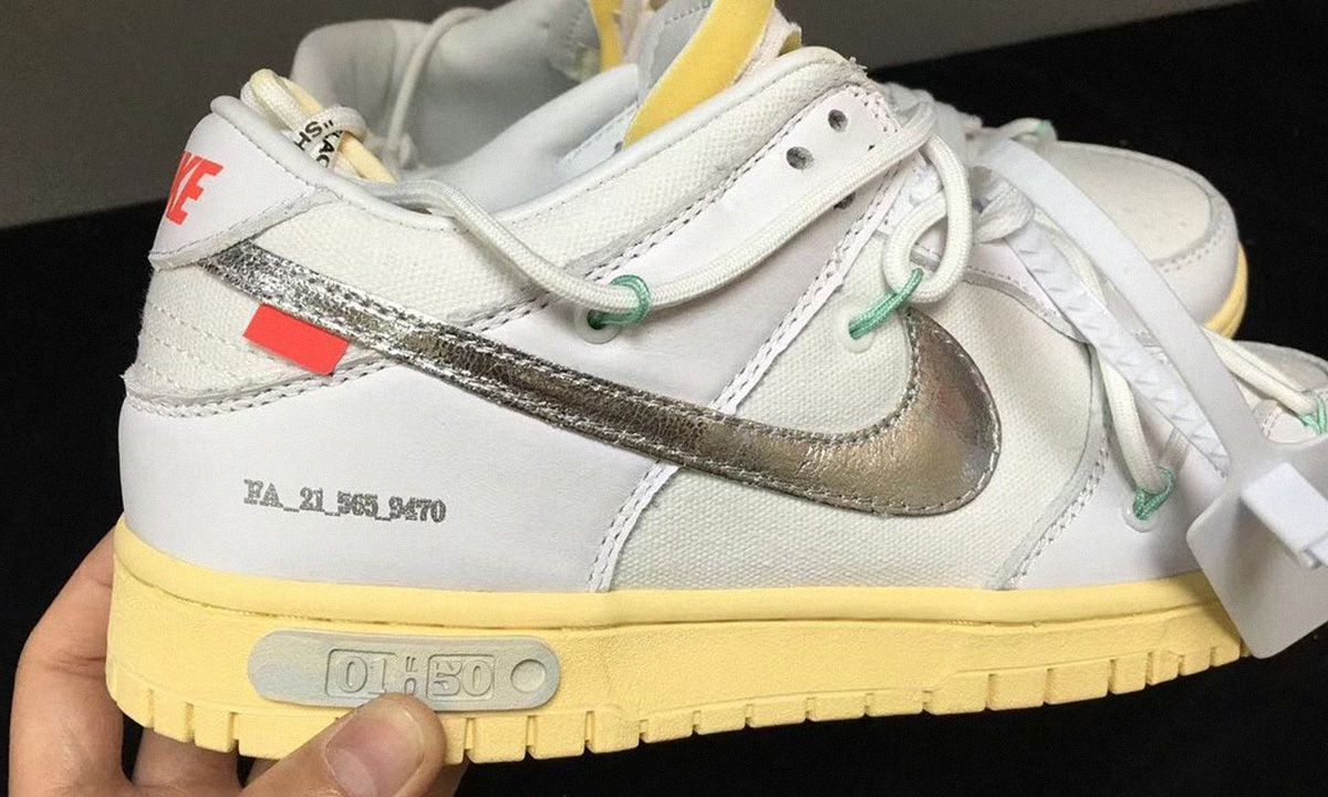 OFF-WHITE × NIKE DUNK LOW 1 OF 50 "20"