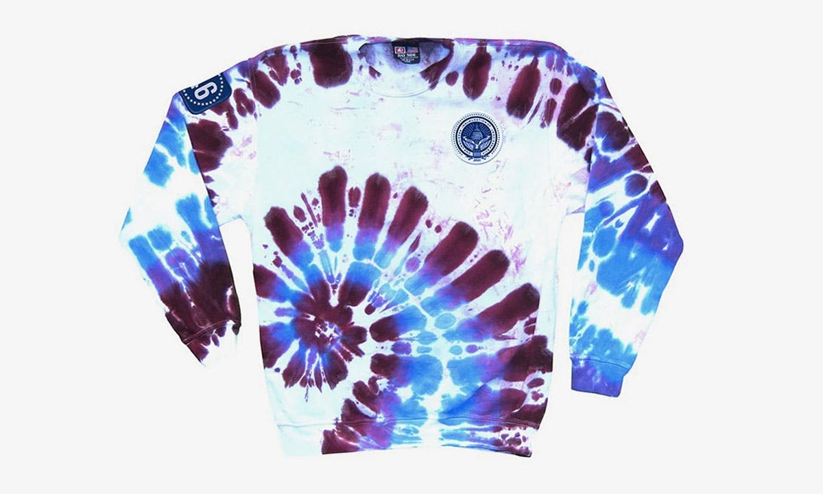 Tie-dye BIden merch sweater