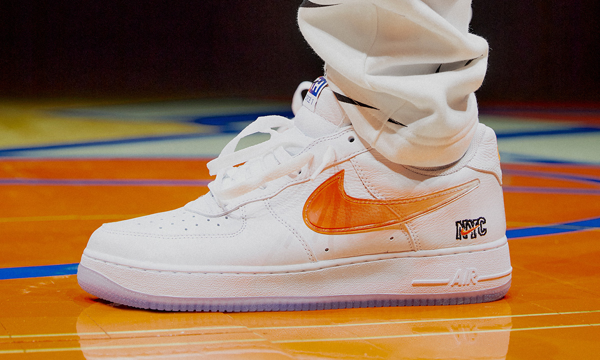 Knicks Colors on New NBA Air Force 1s