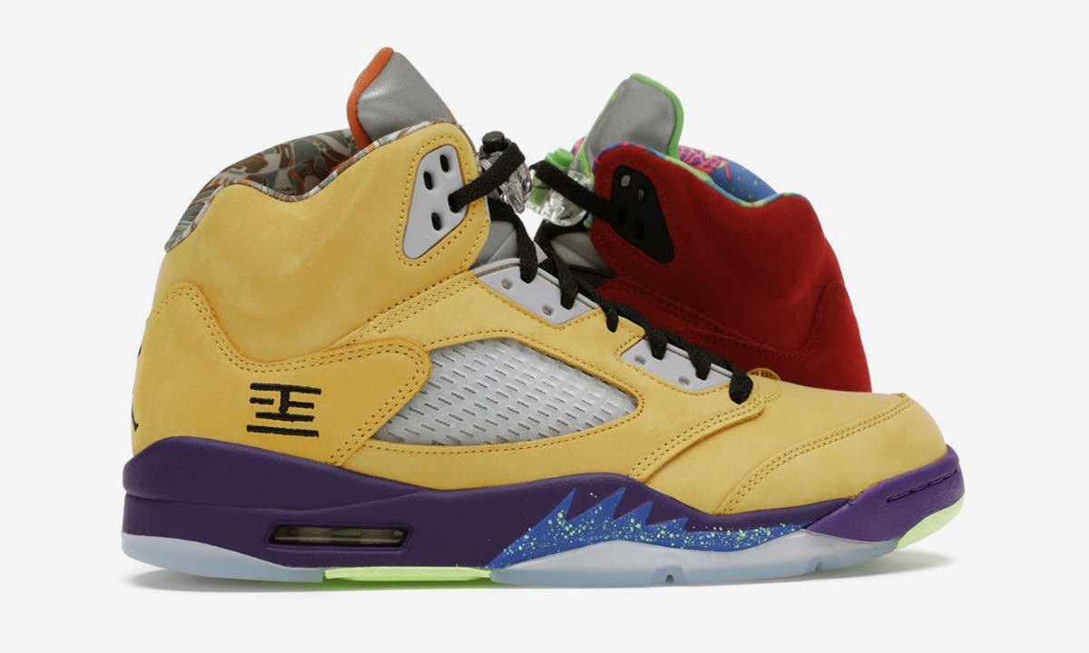 nike air jordan 5 what the