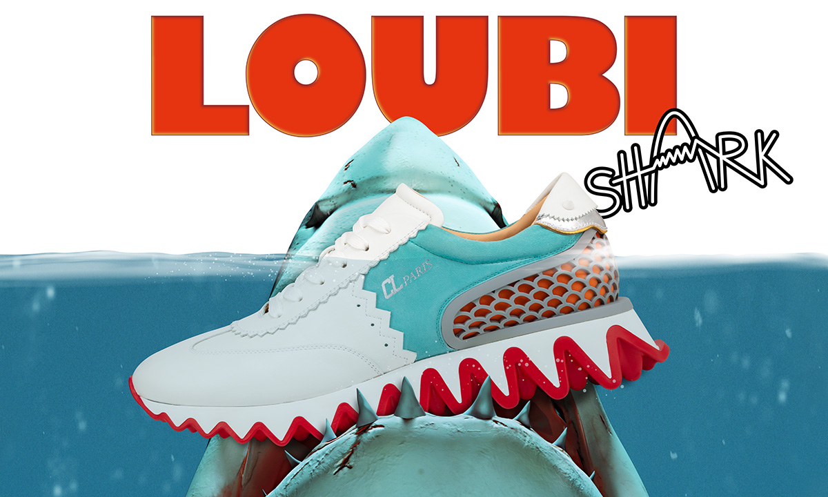 Shop Christian Louboutin LOUBISHARK 2022-23FW Sneakers