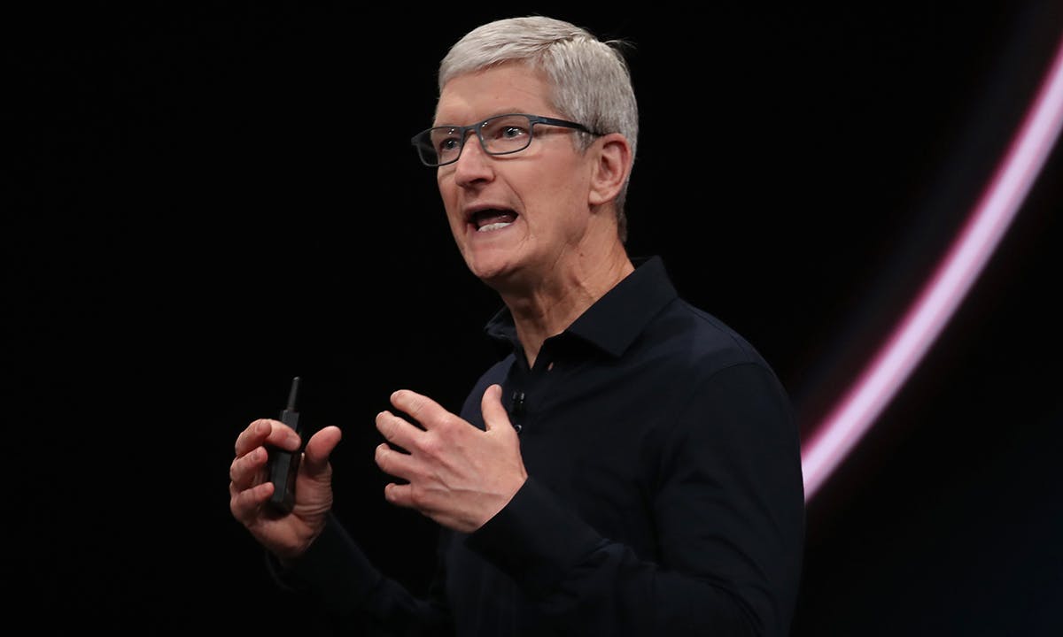 Tim Cook Apple speaking