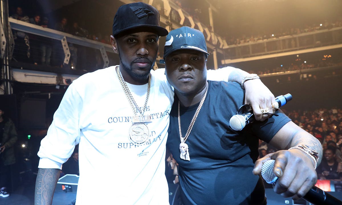 Fabolous (L) and Jadakiss perform at Terminal 5