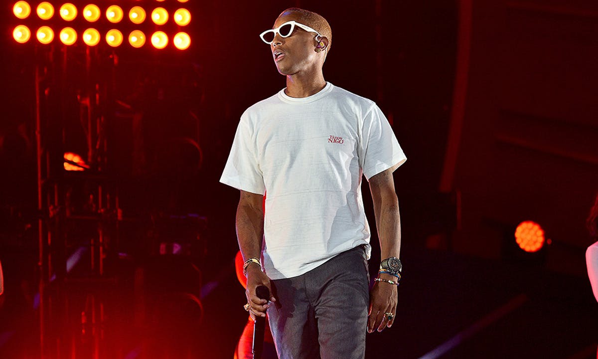 Pharrell Williams performs onstage during the 2019 Global Citizen Festival