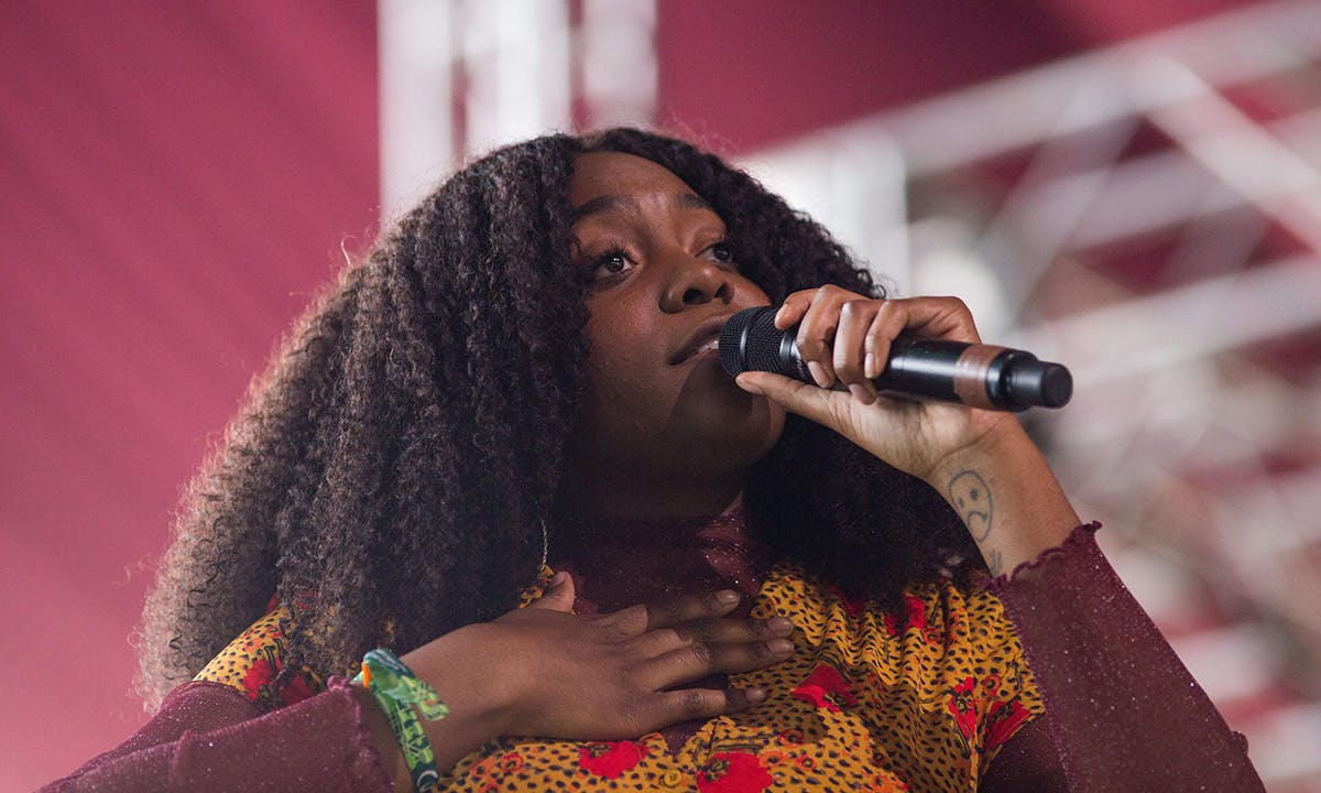 Noname performs at the Coachella Music and Arts Festival