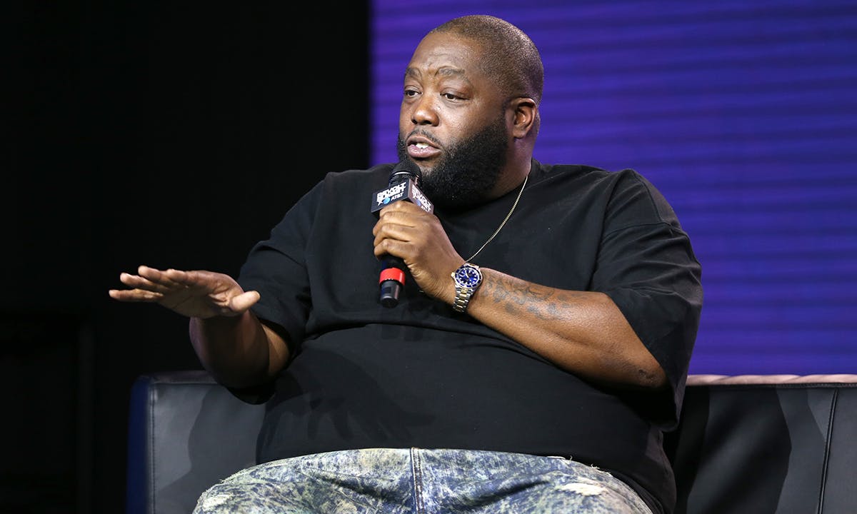 Killer Mike speaks onstage at the REVOLT X AT&T 3-Day Summit