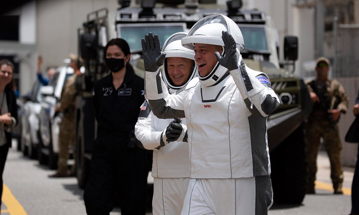 SpaceX space suits