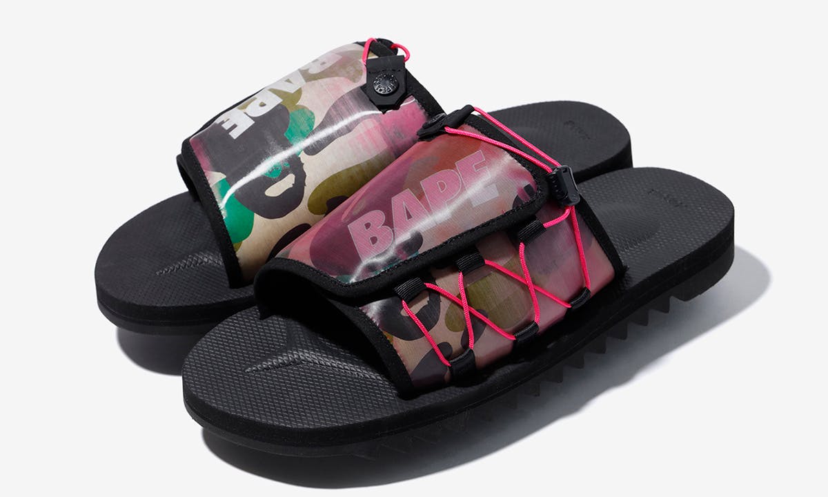 BAPE x Suicoke ss20 sandals