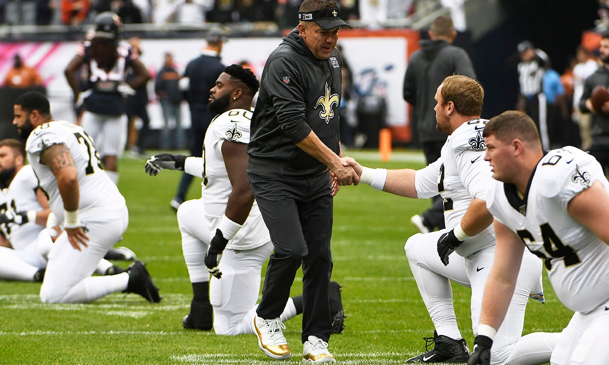 Sean Payton NFL pre game