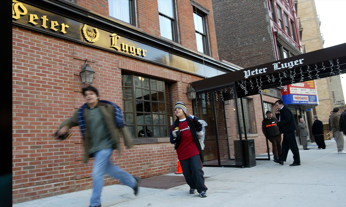 Peter Luger Steakhouse facade