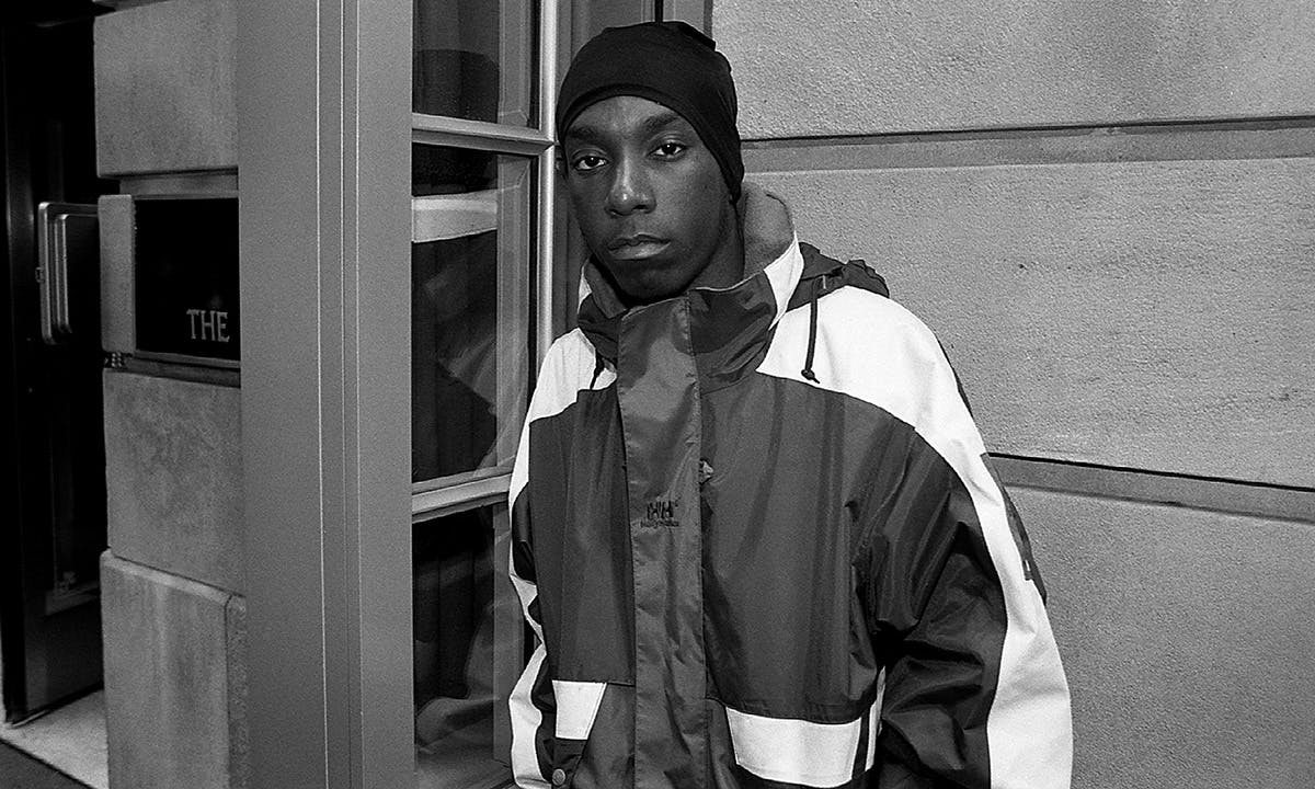 Rapper Big L poses for photos at The Ambassador East Hotel in Chicago