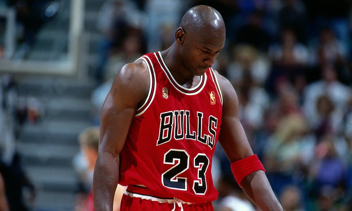 Michael Jordan Chicago Bulls Flu Game