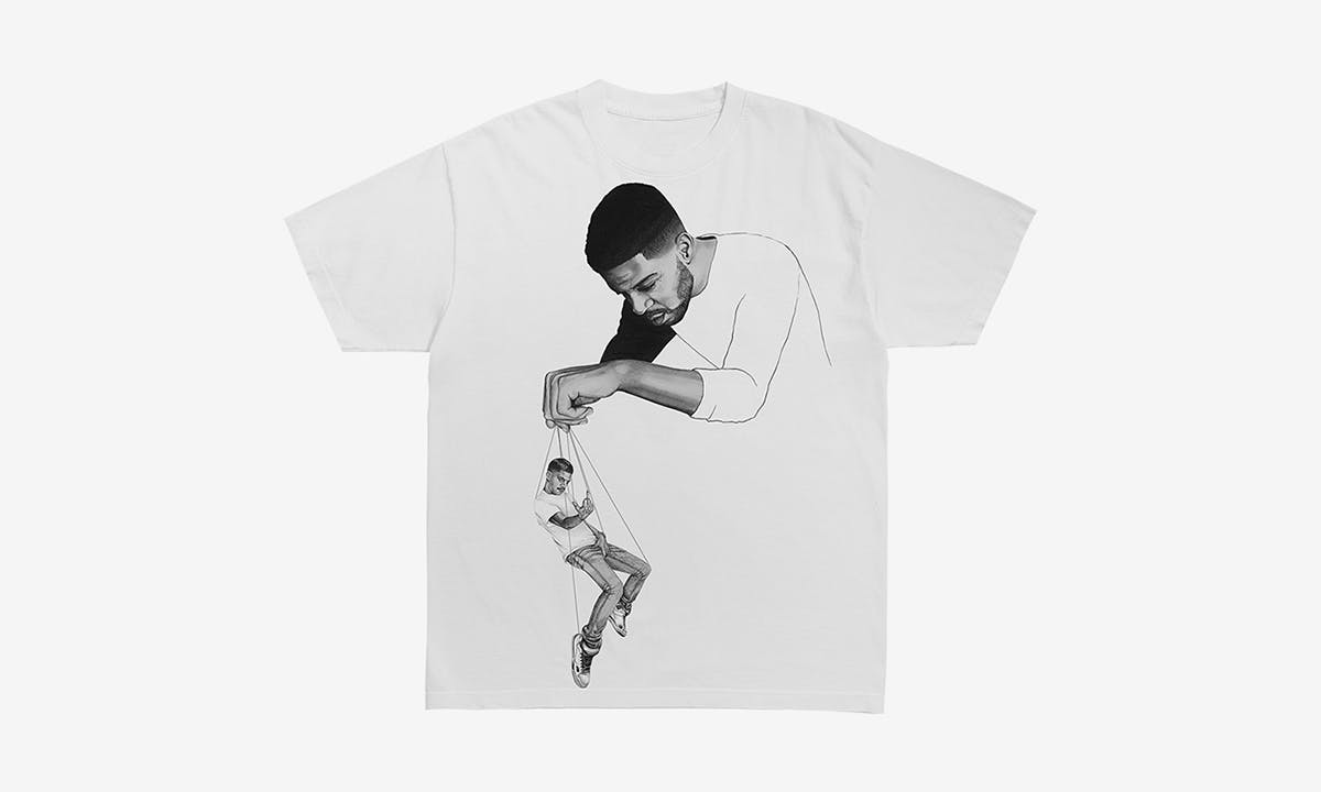 Kid Cudi Virgil Abloh "Pulling Strings" T-Shirt