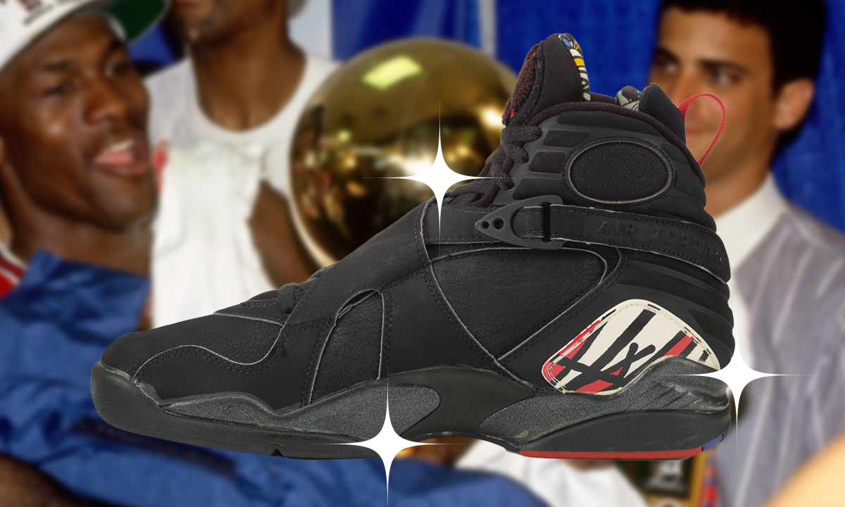 Jordan's Game Worn Air Jordan 7 Sneakers