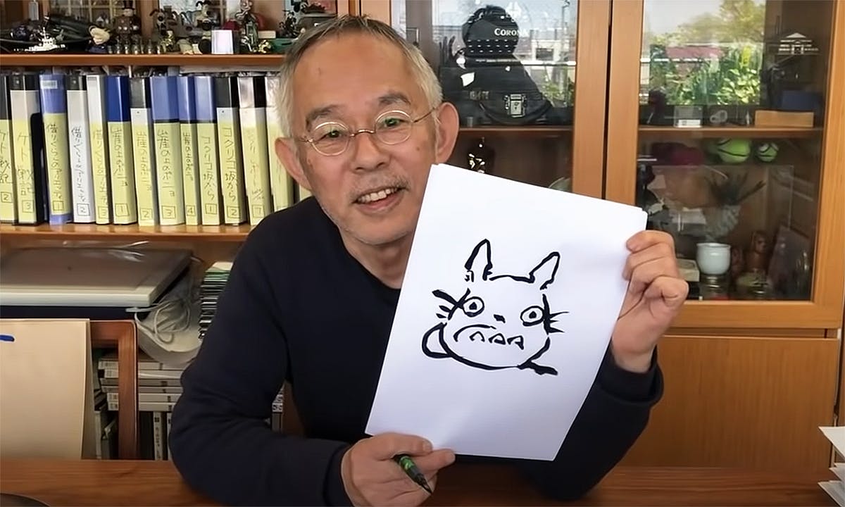 Studio Ghibli Toshio Suzuki drawing