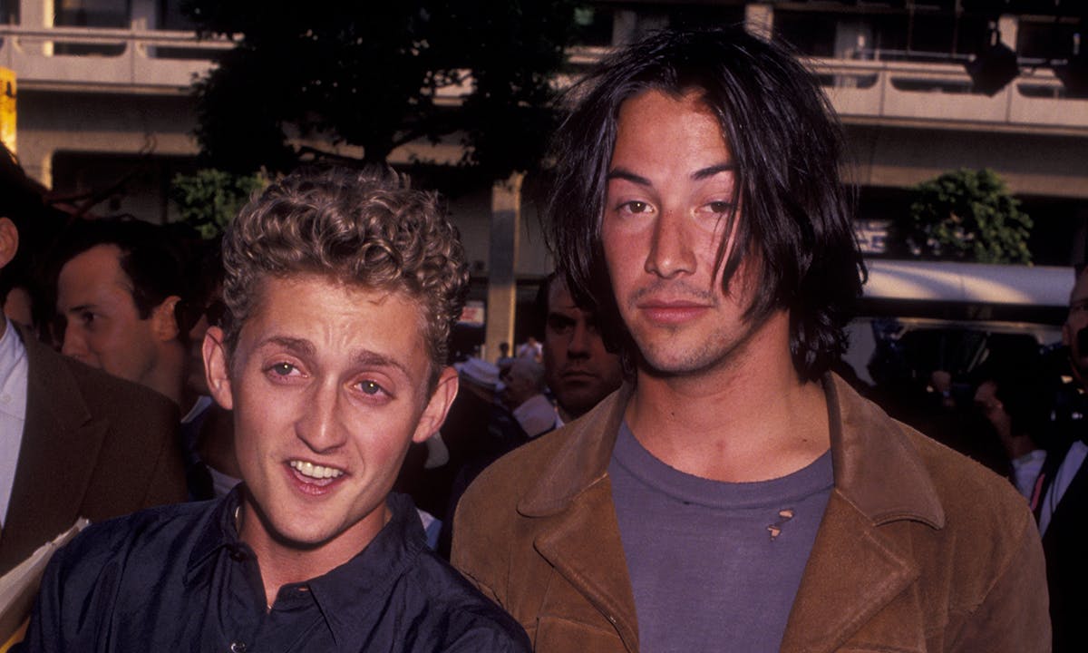 Alex Winter and Keannu Reeves