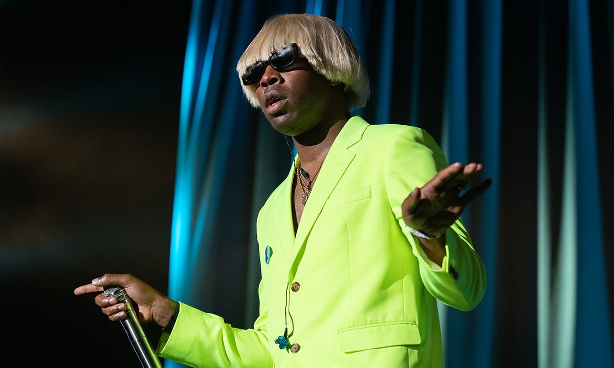 Tyler the Creator performing Igor