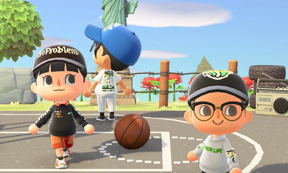 still from 'animal crossing' game