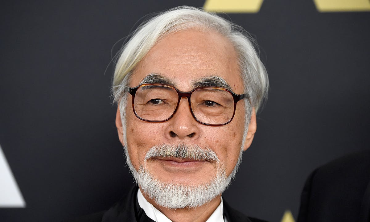 Hayao Miyazaki tuxedo Oscars