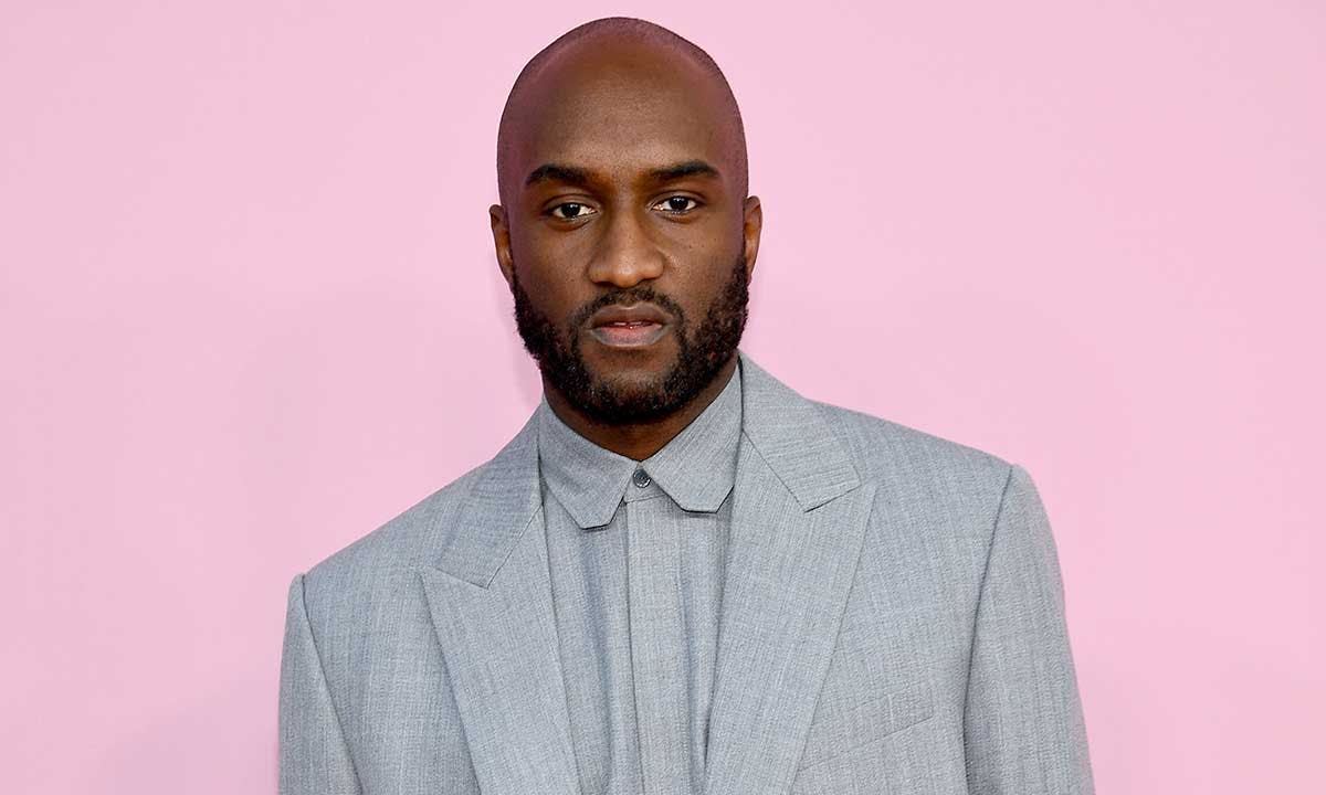 Virgil Abloh on the red carpet