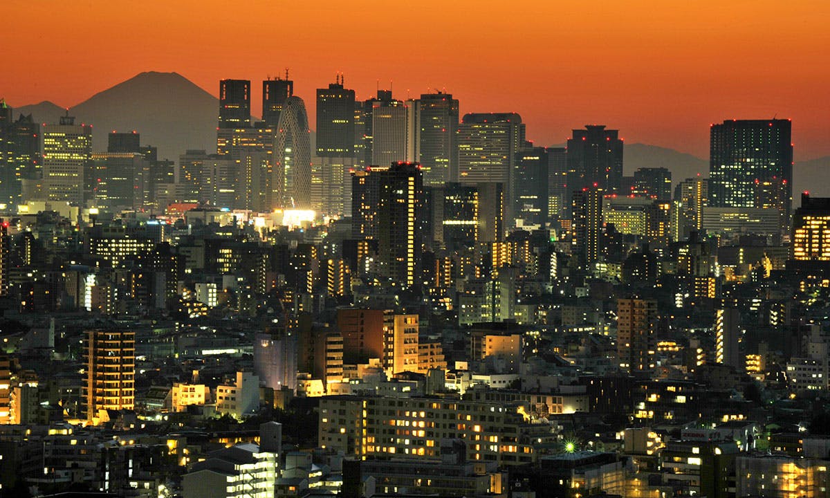 Tokyo skyline