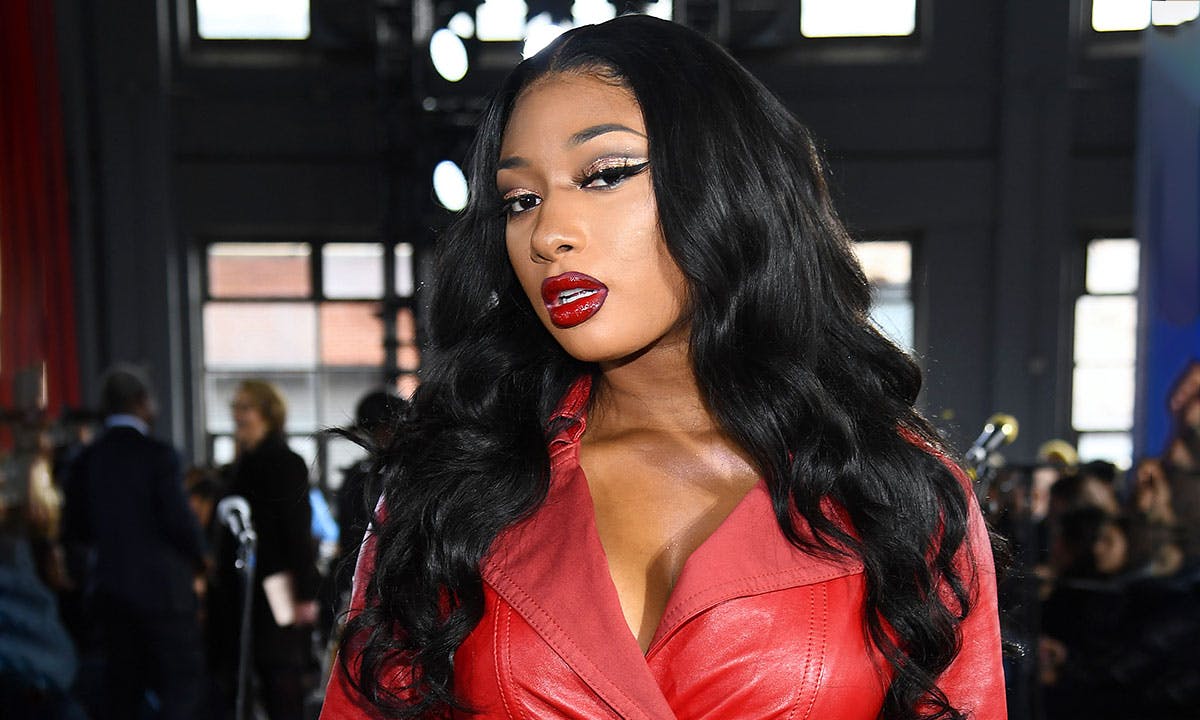 Megan Thee Stallion attends the Coach 1941 fashion show