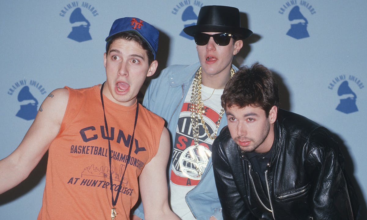 Adam Horovitz, Mike Diamond and Adam Yauch of the Beastie Boys