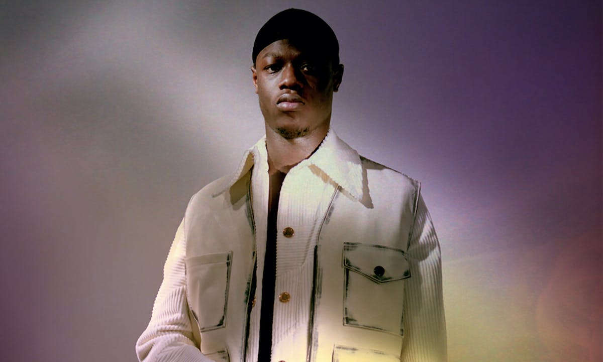 J Hus white jacket