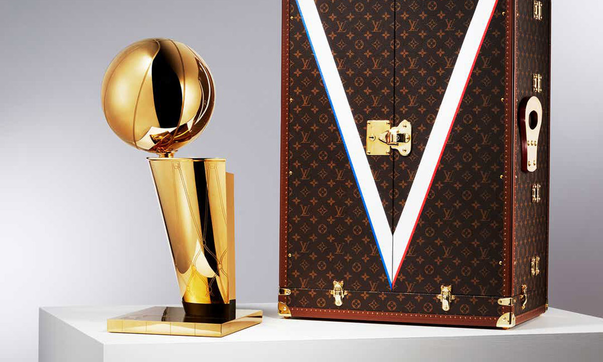 NBA x Louis Vuitton Capsule Collection & Larry O'Brien Trophy Travel Case