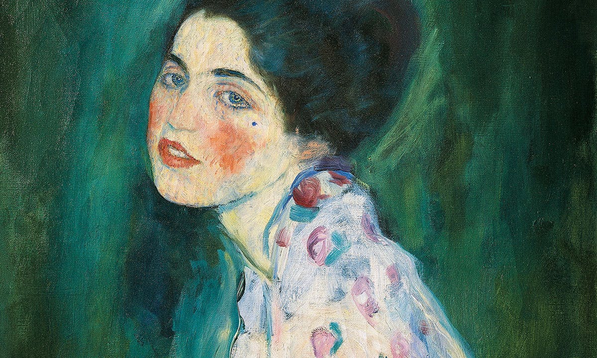 Gustav Klimt 'Portrait of a Lady' painting