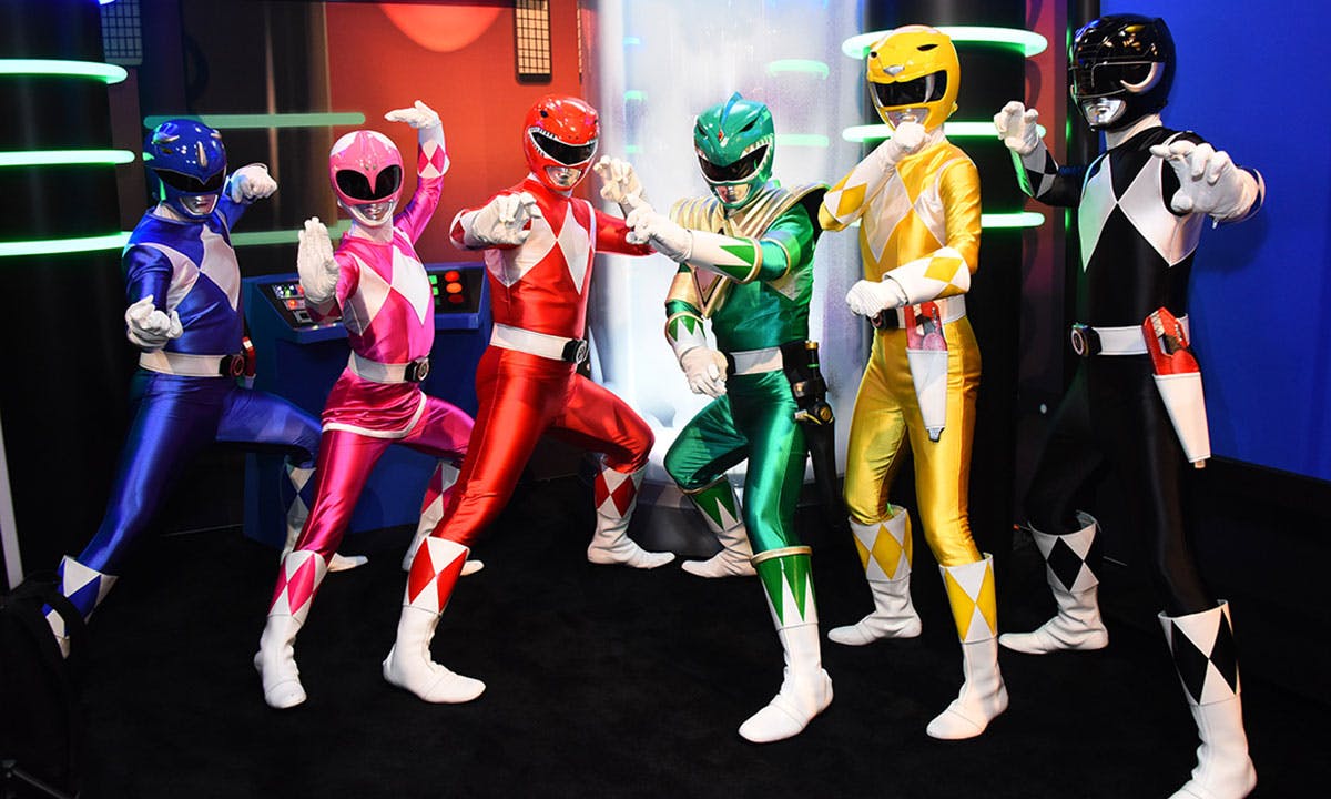 Power Rangers at San Diego Comic Con